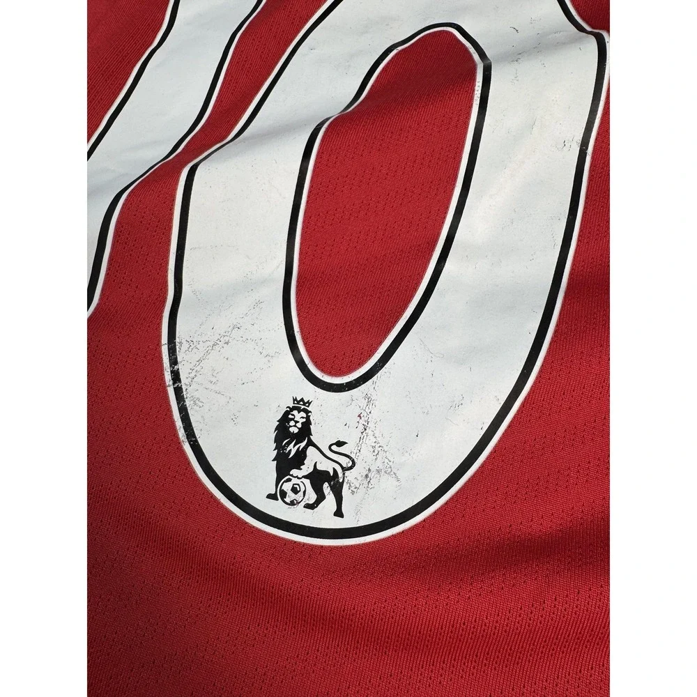 Manchester United Shirt Mens Large Red Soccer Jersey Nike AIG Premier‎ League